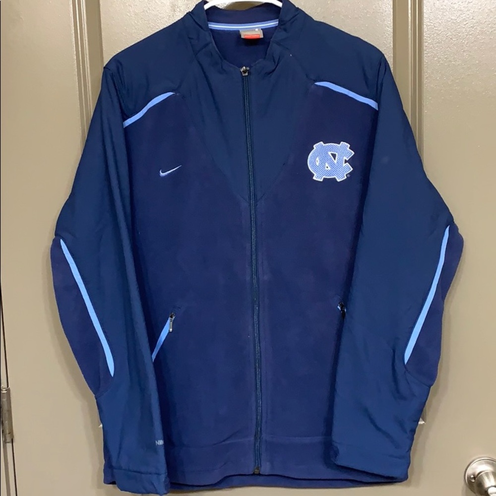 unc nike jacket size s